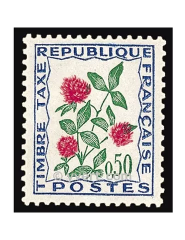 n° 101 - Timbre France Taxe 2