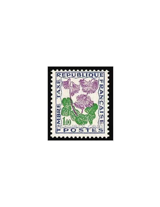 n° 102 - Timbre France Taxe