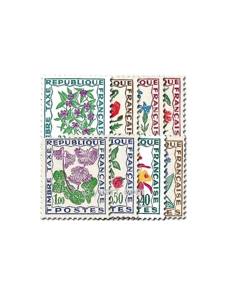 n° 95/102 - Timbre France Taxe