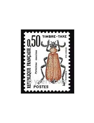 n° 105 - Timbre France Taxe
