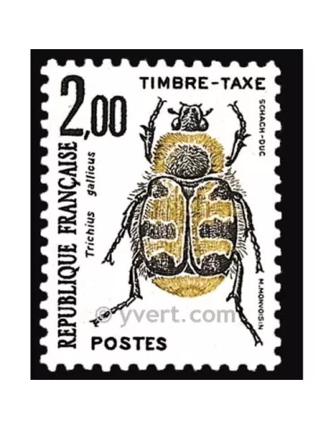 n° 107 - Timbre France Taxe 2