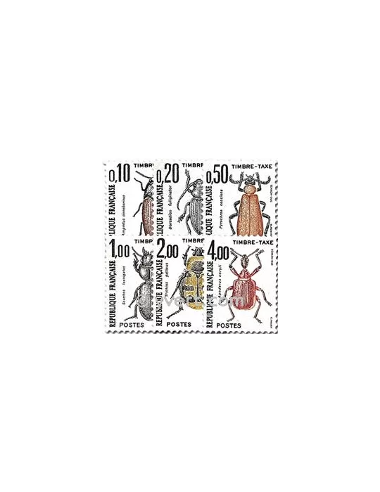 n° 103/108 - Timbre France Taxe