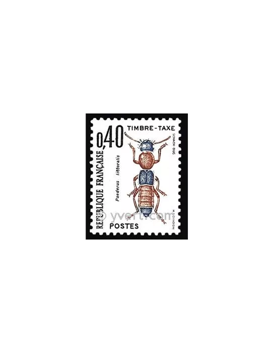 n° 110 - Timbre France Taxe
