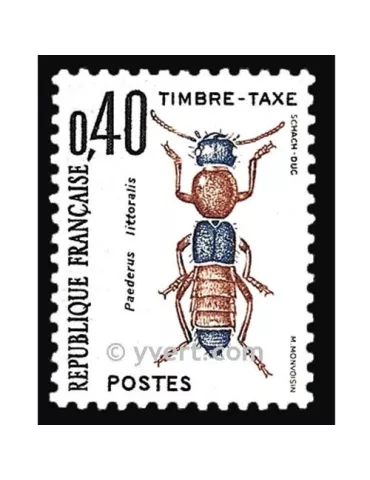 n° 110 - Timbre France Taxe 2