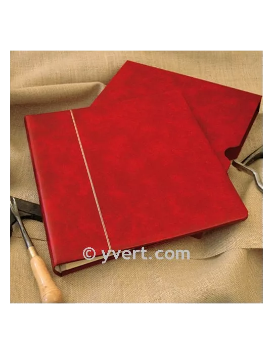 Album SUPRA LUXE : étui + reliure (Vert)