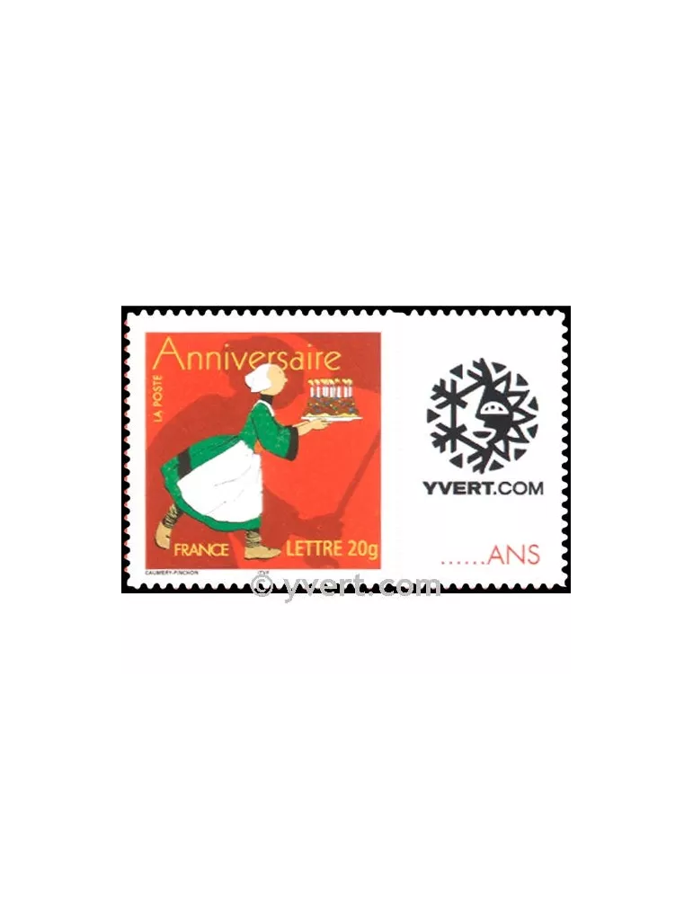 n° 3778B - Timbre France Personnalisés