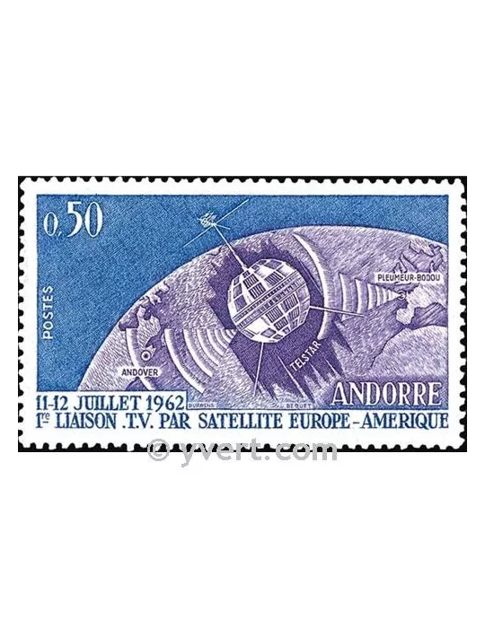 n° 165 - Timbre Andorre Poste