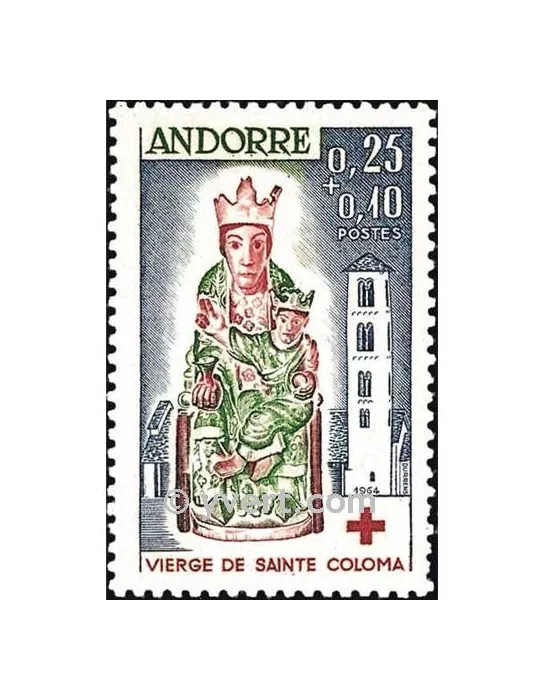 n° 172 - Timbre Andorre Poste