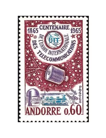 n° 173 - Timbre Andorre Poste 2