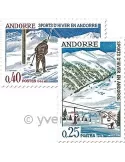 n° 175/176 - Timbre Andorre Poste