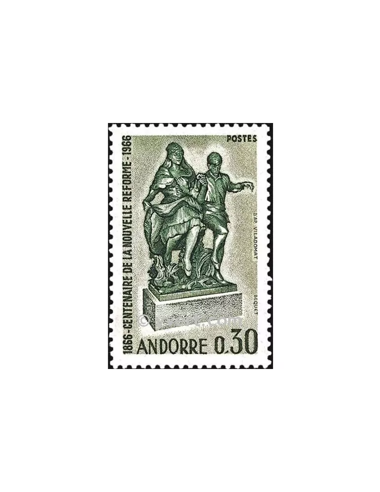 n° 181 - Timbre Andorre Poste