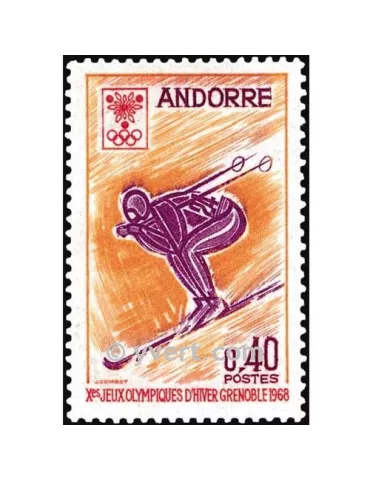 n° 187 - Timbre Andorre Poste 2