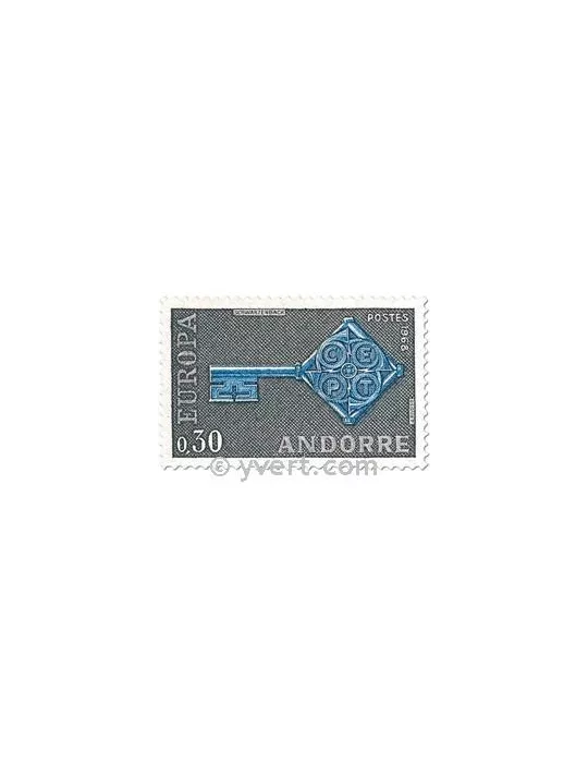 n° 188/189 - Timbre Andorre Poste