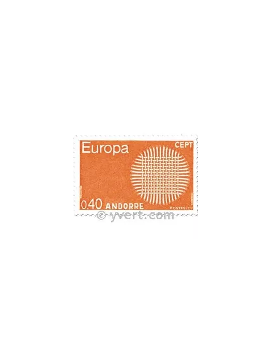 n° 202/203 - Timbre Andorre Poste