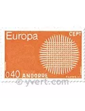 n° 202/203 - Timbre Andorre Poste