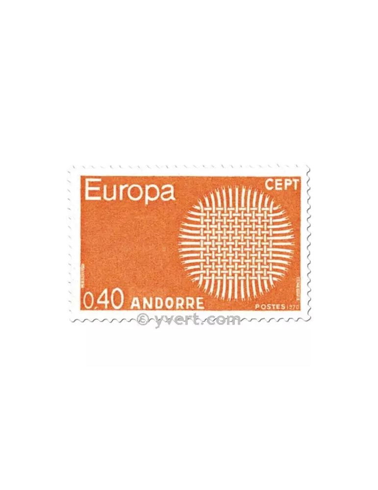 n° 202/203 - Timbre Andorre Poste
