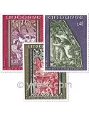 n° 206/208 - Timbre Andorre Poste