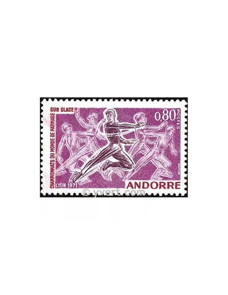 n° 209 - Timbre Andorre Poste