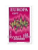 n° 217/218 - Timbre Andorre Poste