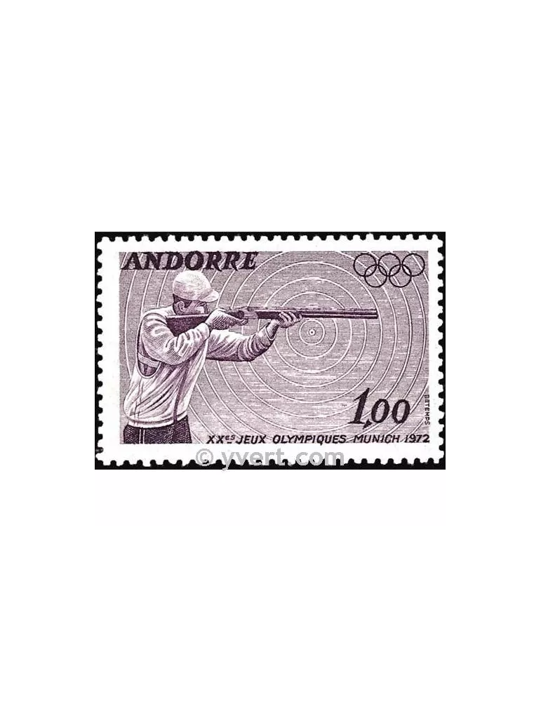 n° 220 - Timbre Andorre Poste