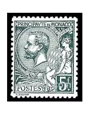 n° 47 - Timbre Monaco Poste