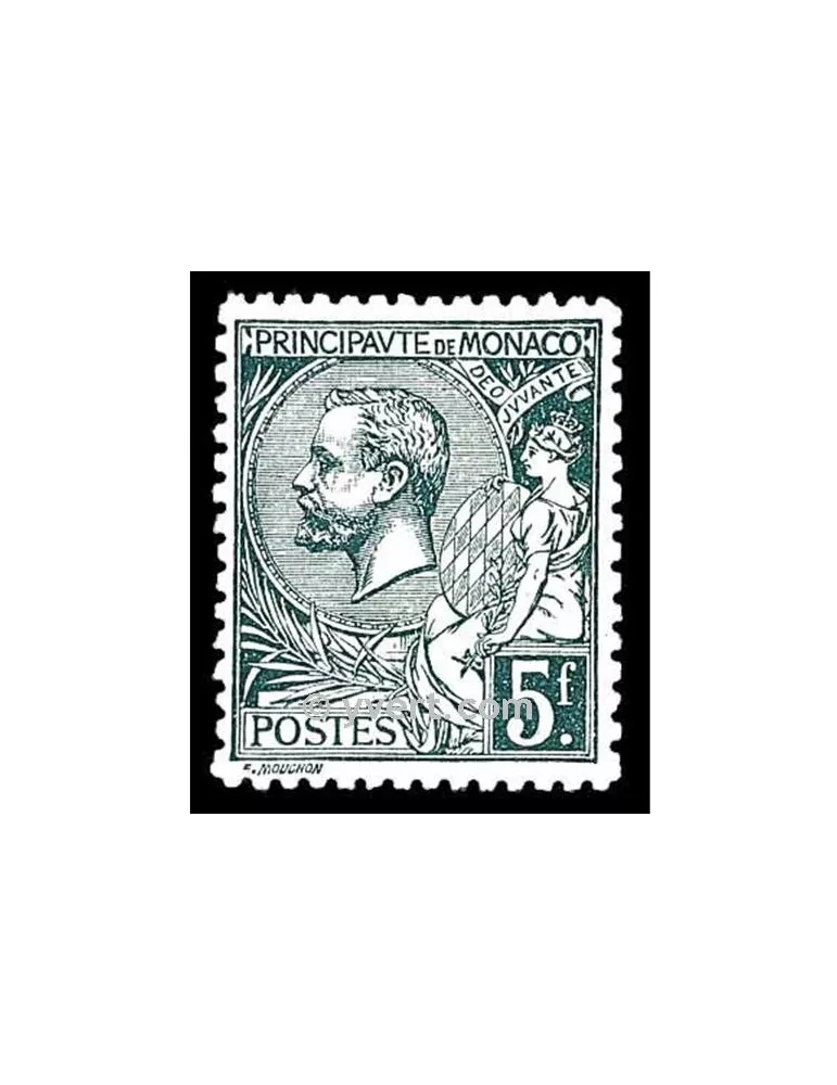 n° 47 - Timbre Monaco Poste