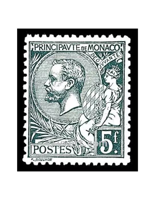 n° 47 - Timbre Monaco Poste