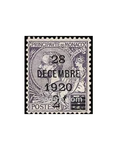 n° 50 - Timbre Monaco Poste