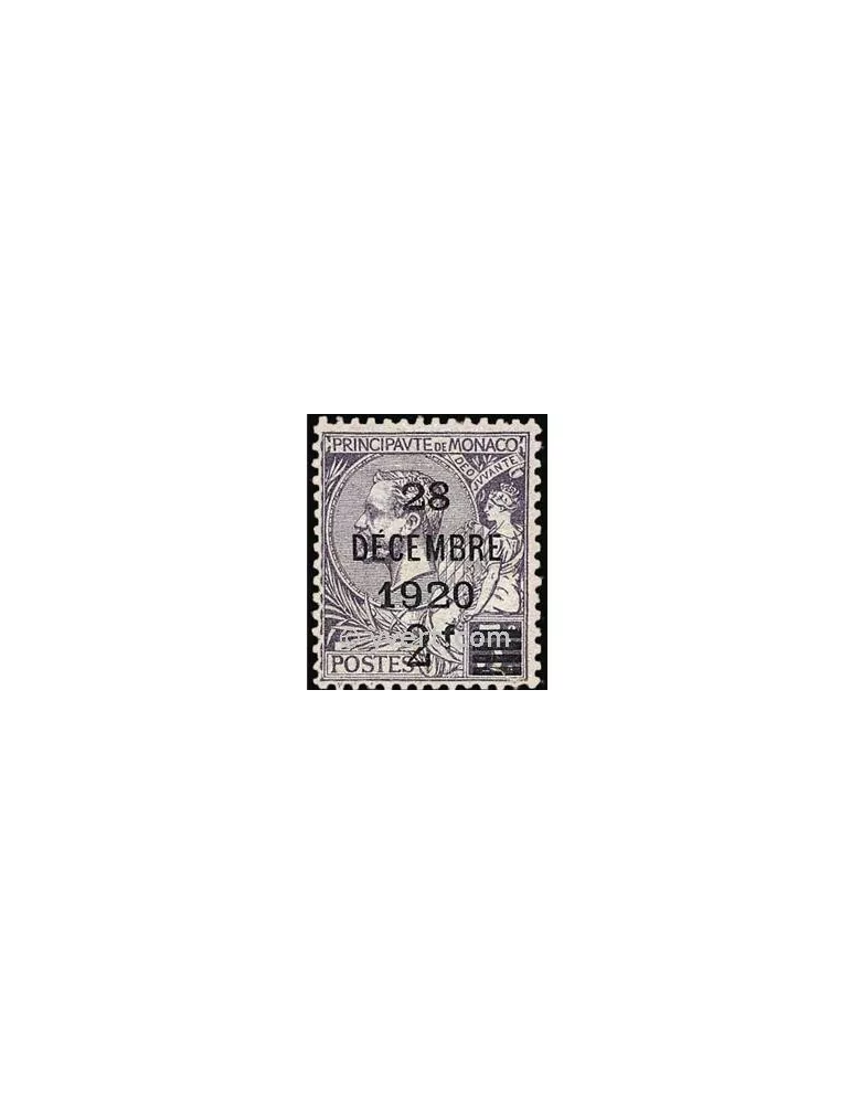 n° 50 - Timbre Monaco Poste