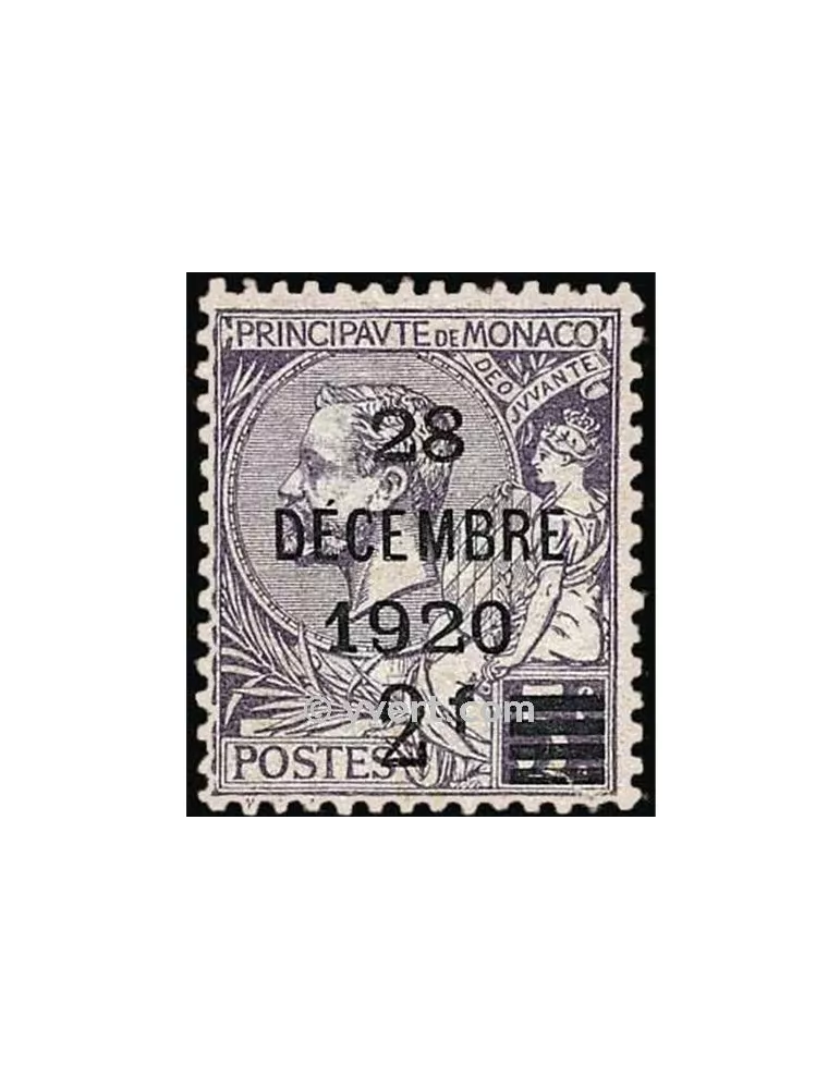 n° 50 - Timbre Monaco Poste