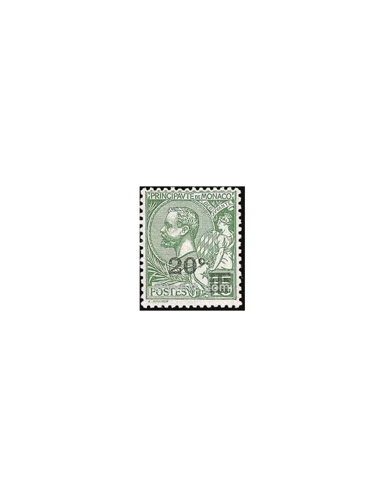 n° 51 - Timbre Monaco Poste