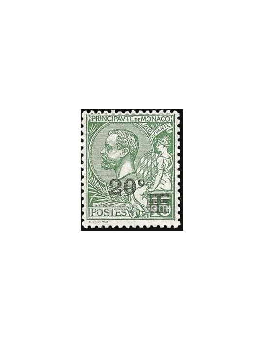 n° 51 - Timbre Monaco Poste