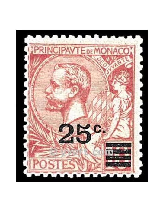 n° 52 - Timbre Monaco Poste