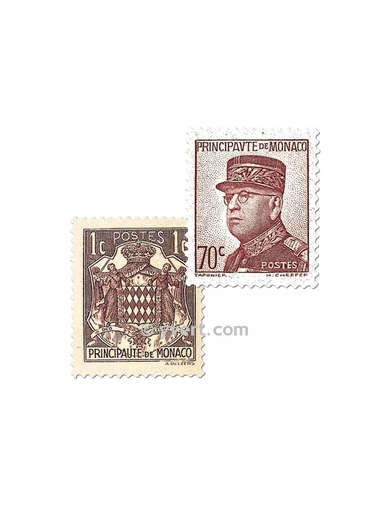 n° 154/166 - Timbre Monaco Poste