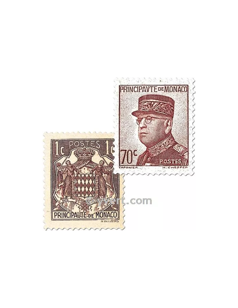 n° 154/166 - Timbre Monaco Poste