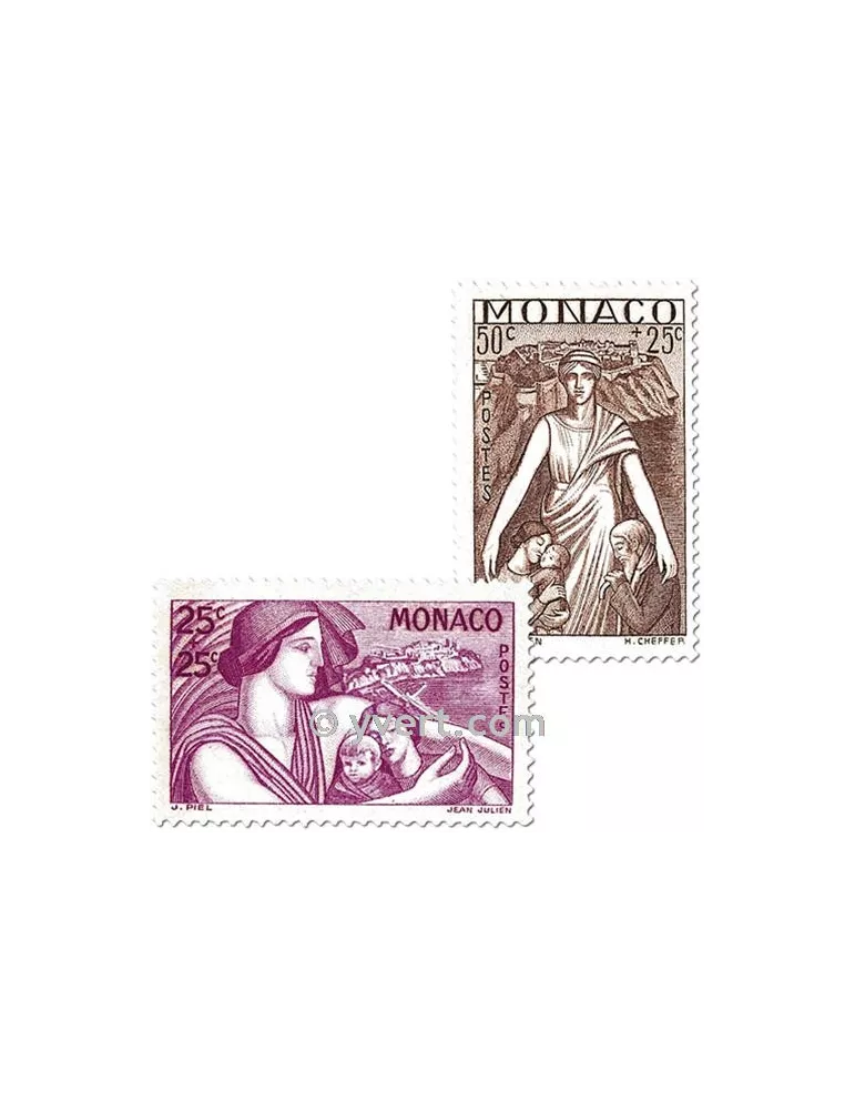 n° 215/224 - Timbre Monaco Poste