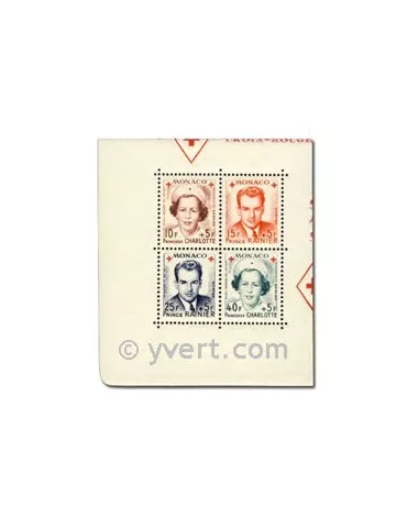 n° 334A/337A - Timbre Monaco Poste