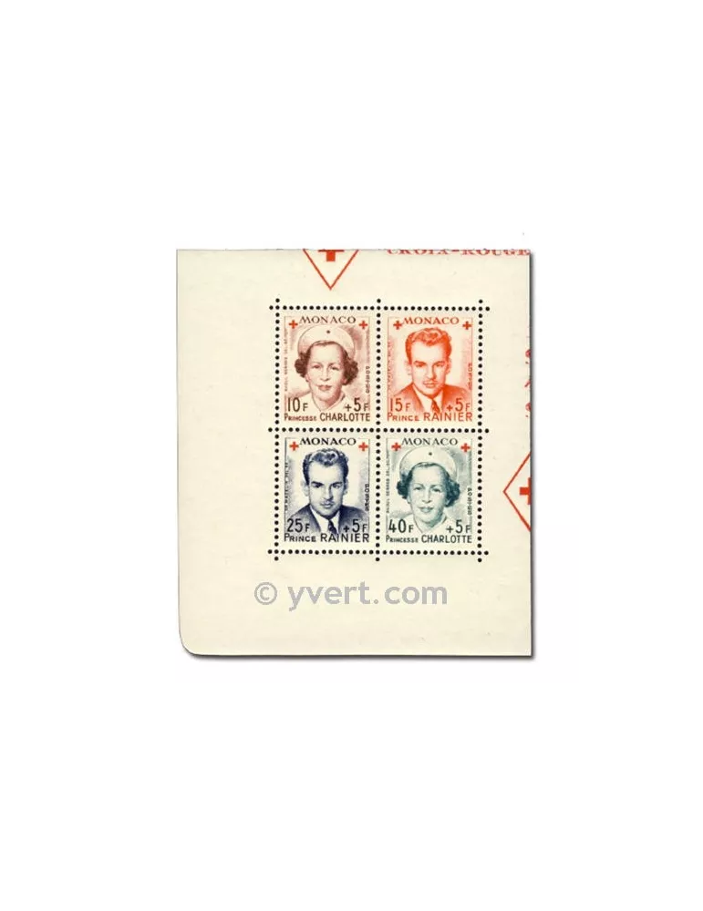 n° 334A/337A - Timbre Monaco Poste