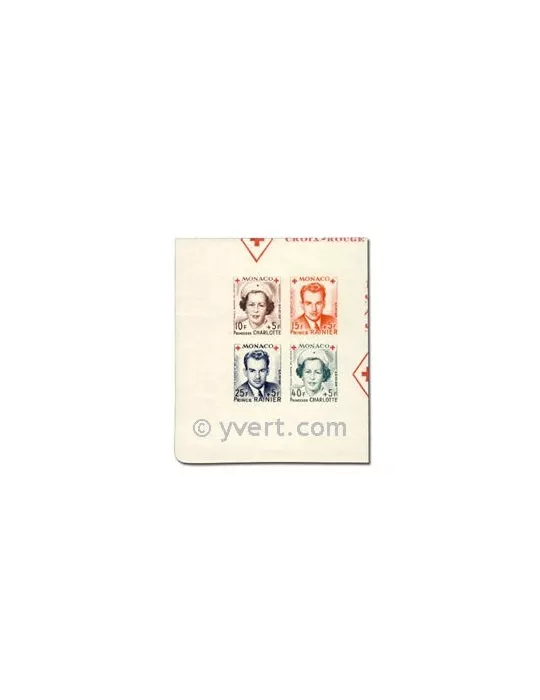 n° 334B/337B - Timbre Monaco Poste