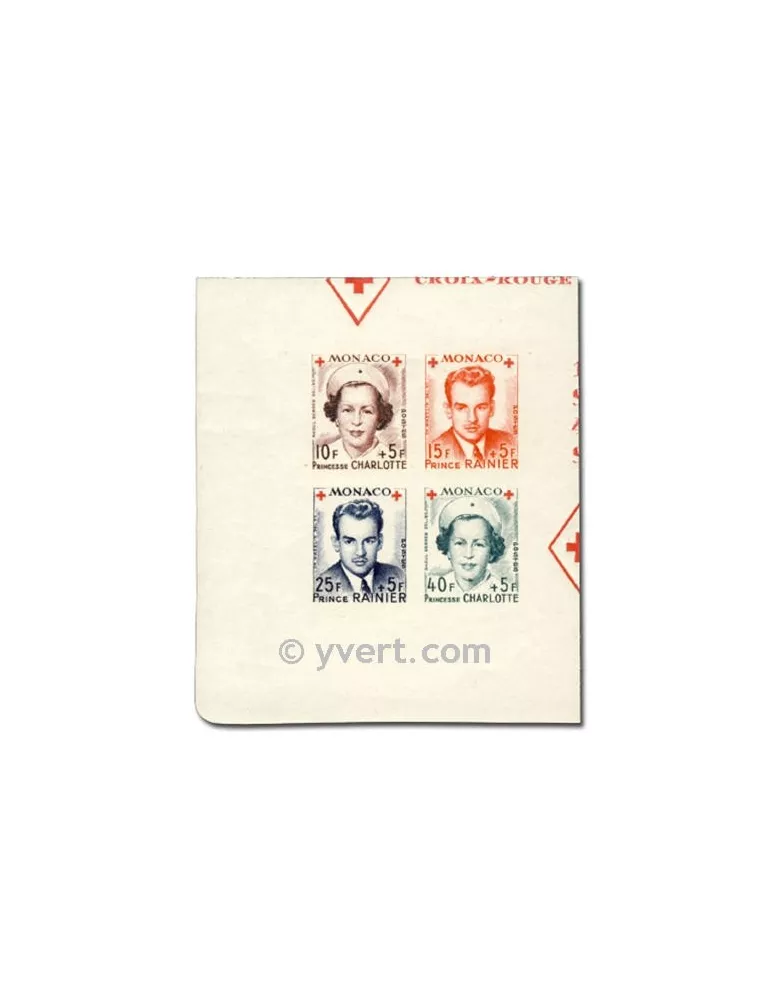 n° 334B/337B - Timbre Monaco Poste