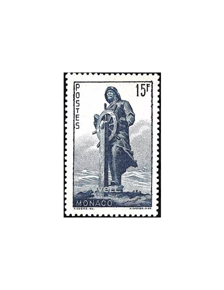 n° 351 - Timbre Monaco Poste