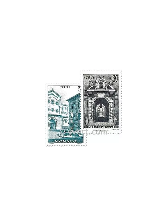 n° 369/370 - Timbre Monaco Poste