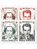 n° 379A/382A - Timbre Monaco Poste