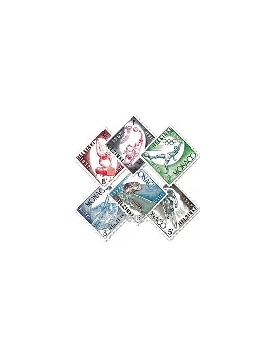 n° 386/391 - Timbre Monaco Poste