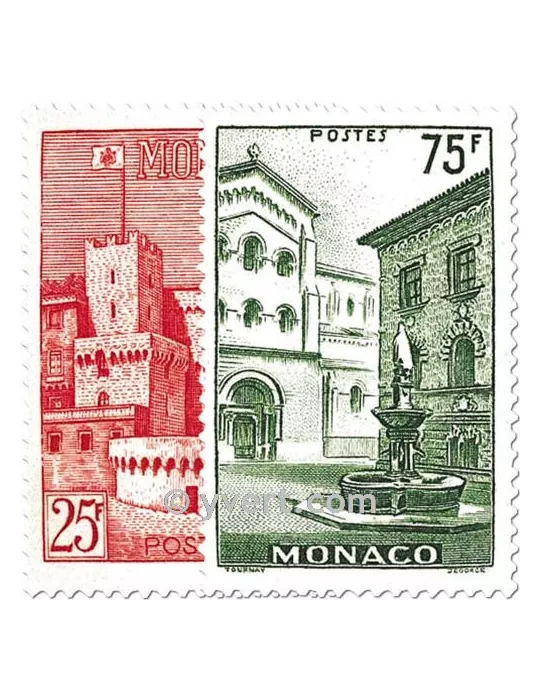 n° 397/398 - Timbre Monaco Poste