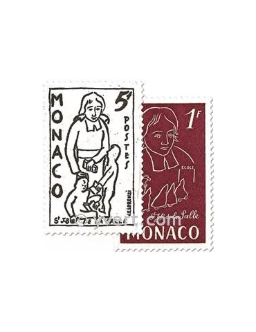 n° 402/404 - Timbre Monaco Poste