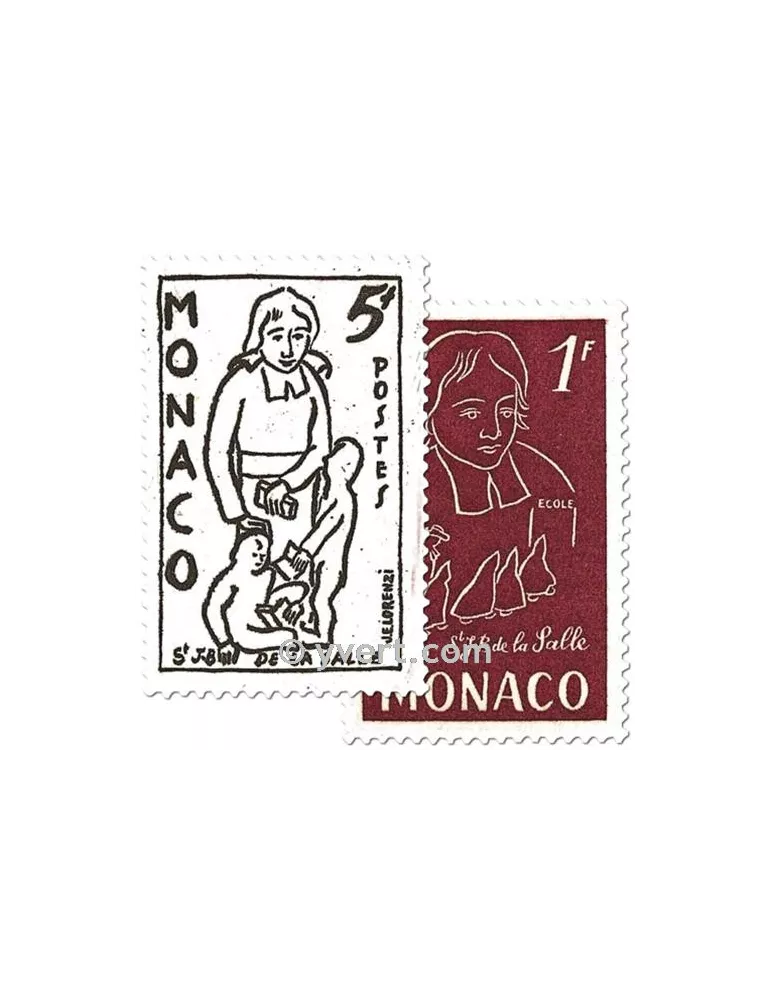 n° 402/404 - Timbre Monaco Poste