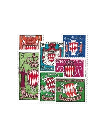 n° 405/411 - Timbre Monaco Poste