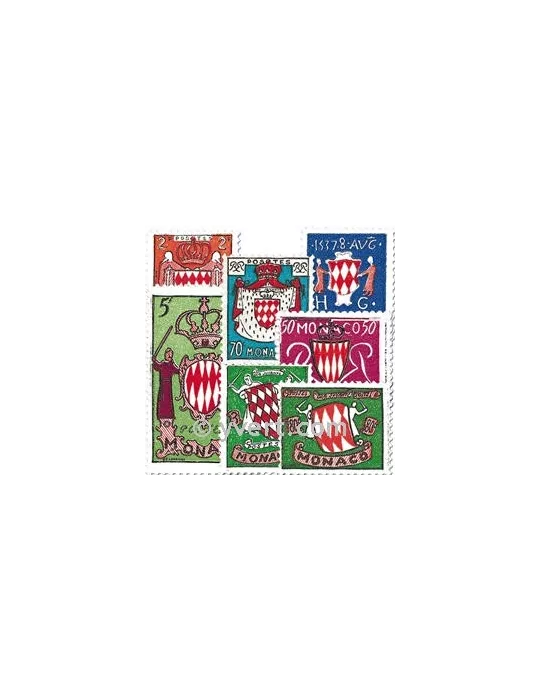 n° 405/411 - Timbre Monaco Poste