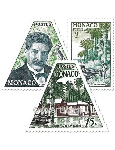 n° 412/414 - Timbre Monaco Poste 2